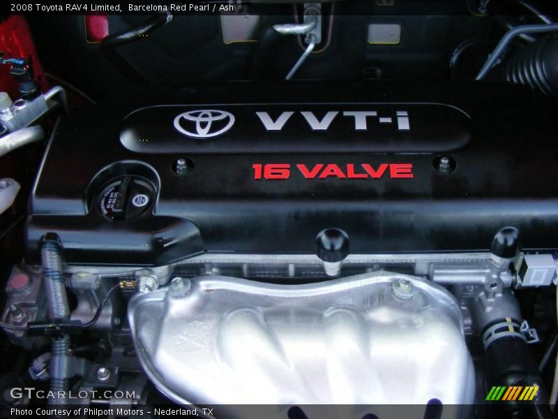 Barcelona Red Pearl / Ash 2008 Toyota RAV4 Limited