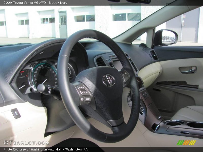 Black / Ivory 2009 Toyota Venza V6 AWD