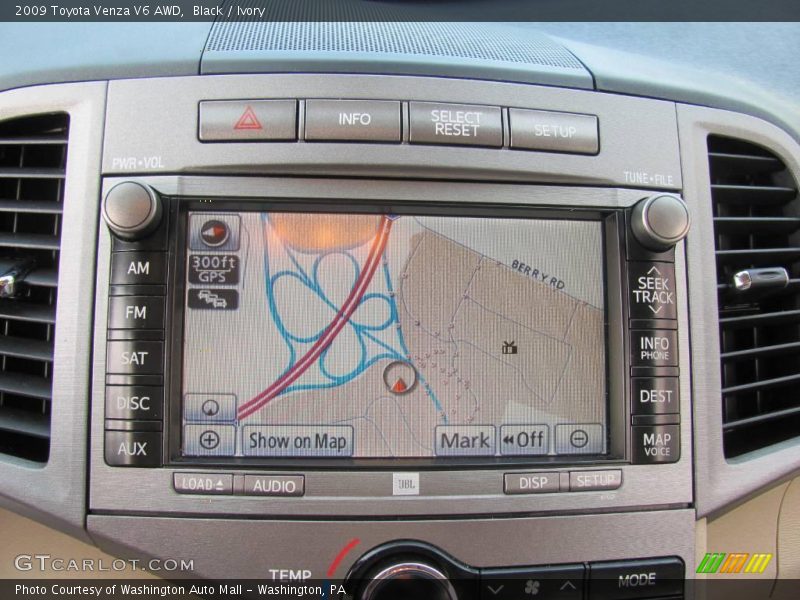 Black / Ivory 2009 Toyota Venza V6 AWD