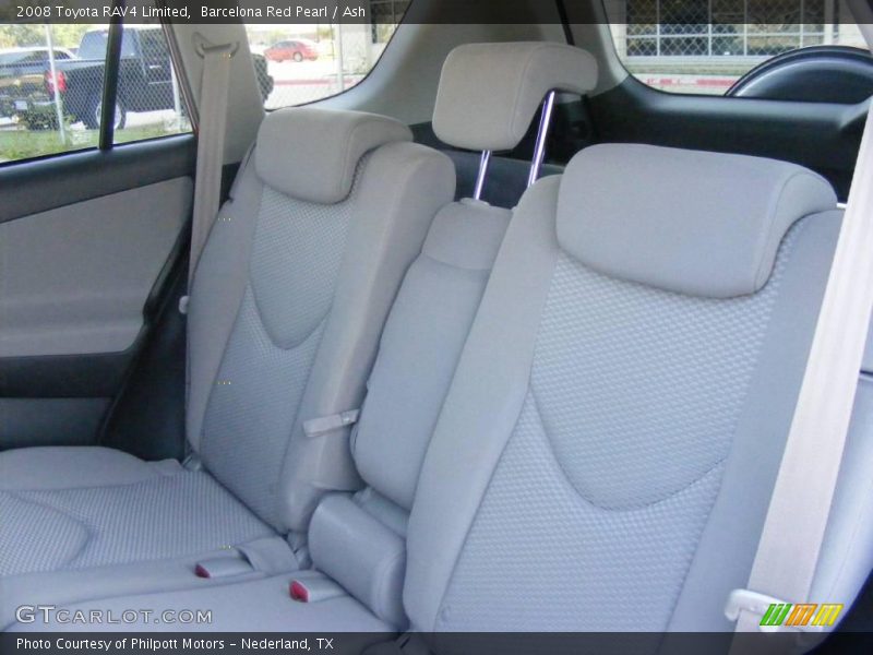 Barcelona Red Pearl / Ash 2008 Toyota RAV4 Limited