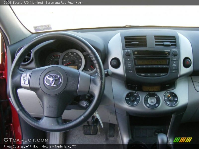 Barcelona Red Pearl / Ash 2008 Toyota RAV4 Limited