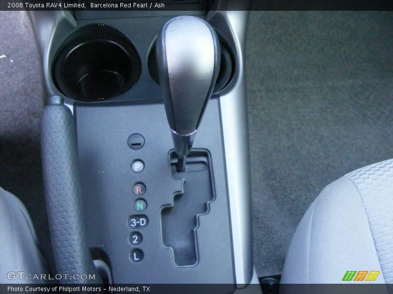 Barcelona Red Pearl / Ash 2008 Toyota RAV4 Limited