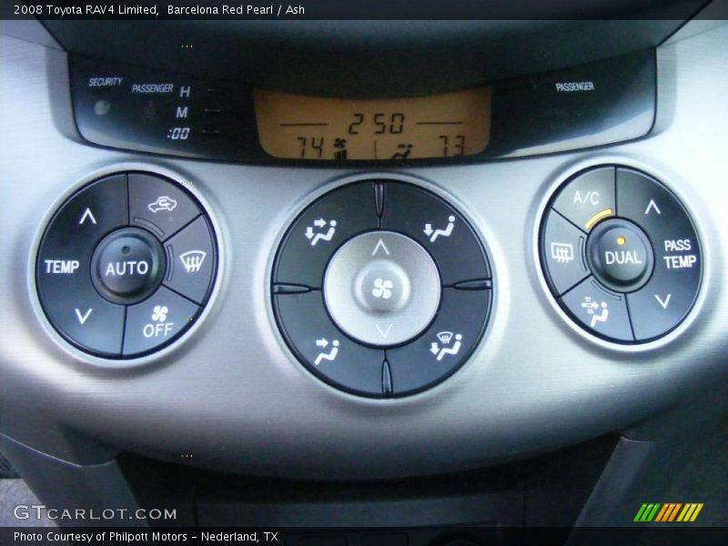 Barcelona Red Pearl / Ash 2008 Toyota RAV4 Limited