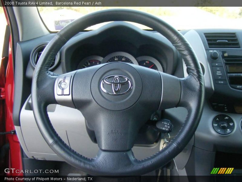 Barcelona Red Pearl / Ash 2008 Toyota RAV4 Limited
