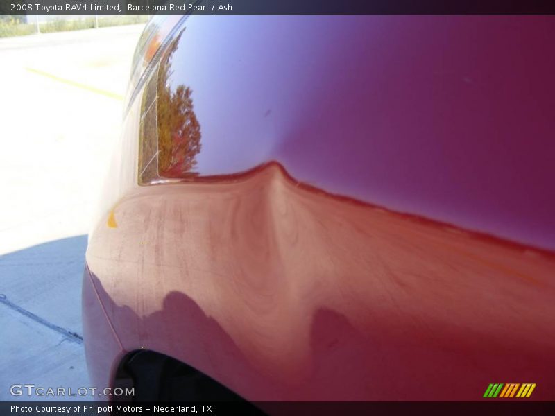 Barcelona Red Pearl / Ash 2008 Toyota RAV4 Limited