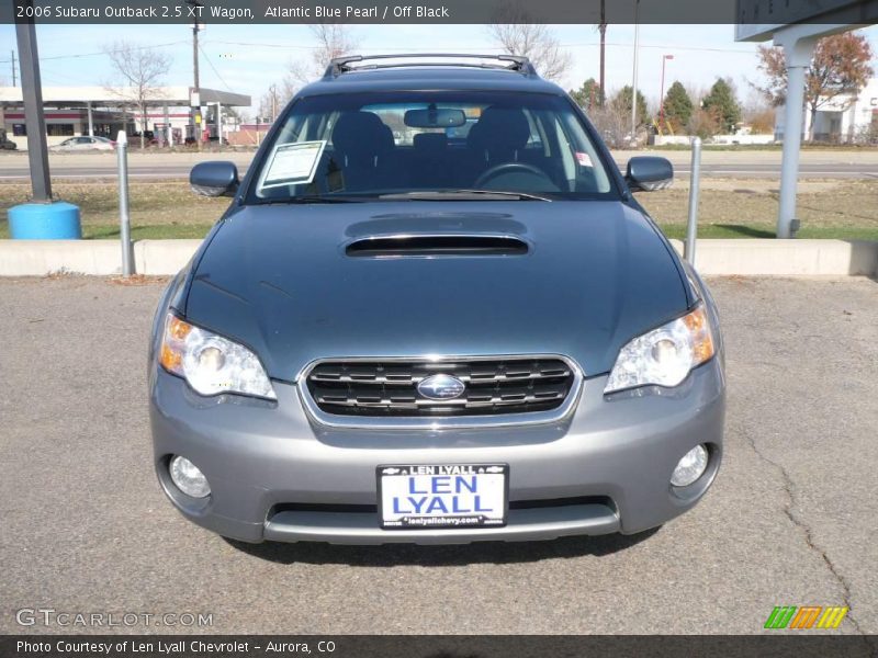 Atlantic Blue Pearl / Off Black 2006 Subaru Outback 2.5 XT Wagon