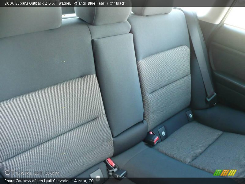 Atlantic Blue Pearl / Off Black 2006 Subaru Outback 2.5 XT Wagon