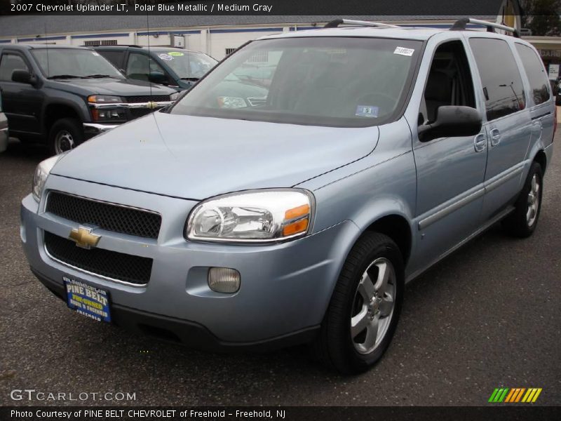 Polar Blue Metallic / Medium Gray 2007 Chevrolet Uplander LT