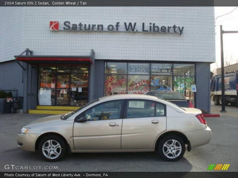Golden Wheat / Tan 2004 Saturn ION 2 Sedan