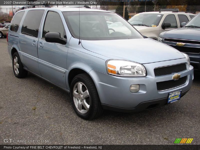 Polar Blue Metallic / Medium Gray 2007 Chevrolet Uplander LT