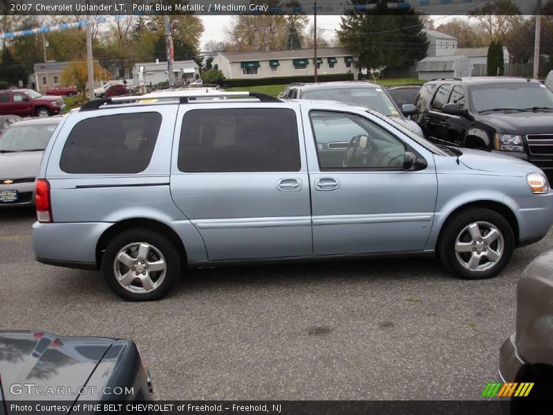 Polar Blue Metallic / Medium Gray 2007 Chevrolet Uplander LT