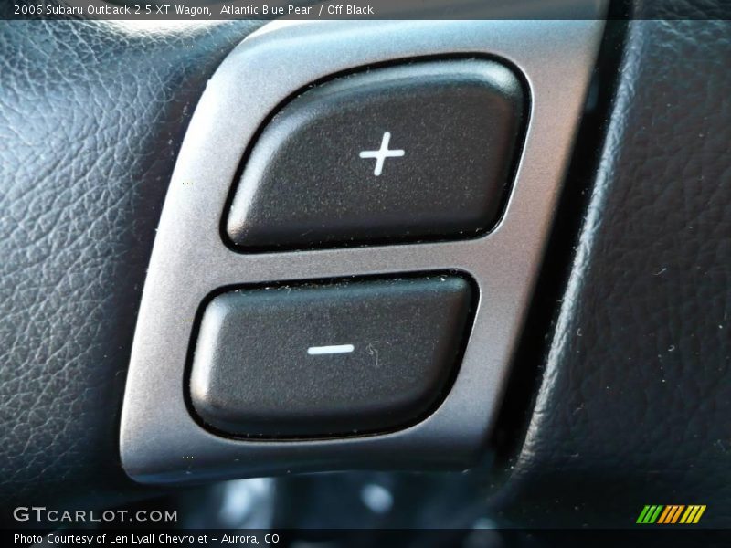 Atlantic Blue Pearl / Off Black 2006 Subaru Outback 2.5 XT Wagon