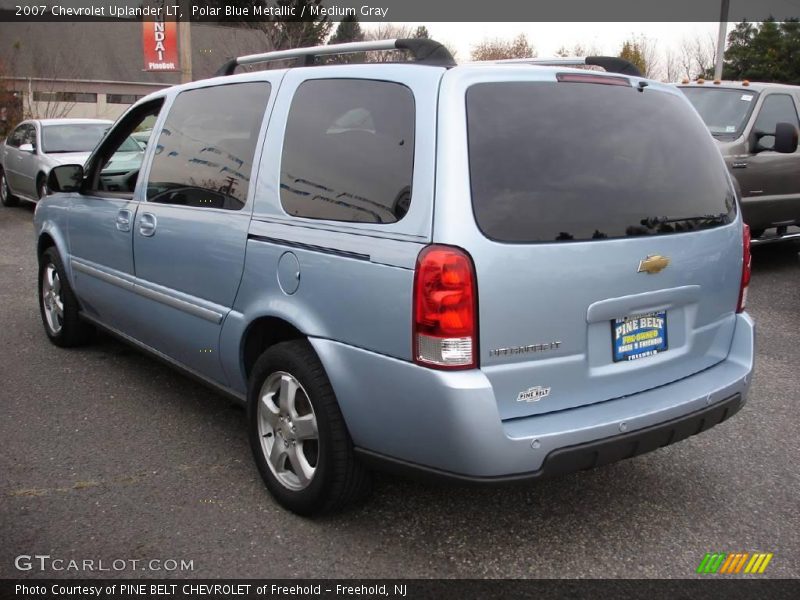 Polar Blue Metallic / Medium Gray 2007 Chevrolet Uplander LT