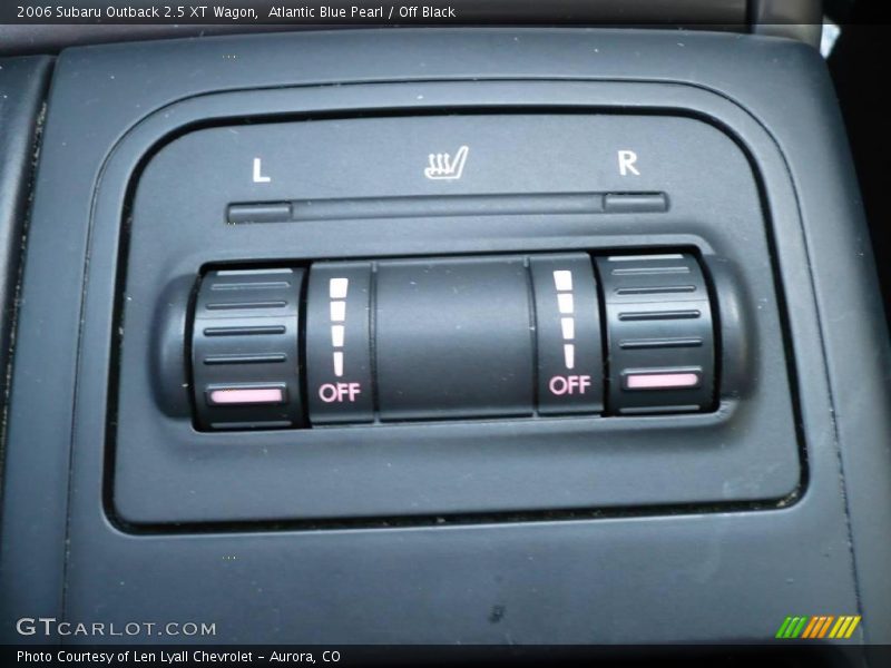Atlantic Blue Pearl / Off Black 2006 Subaru Outback 2.5 XT Wagon