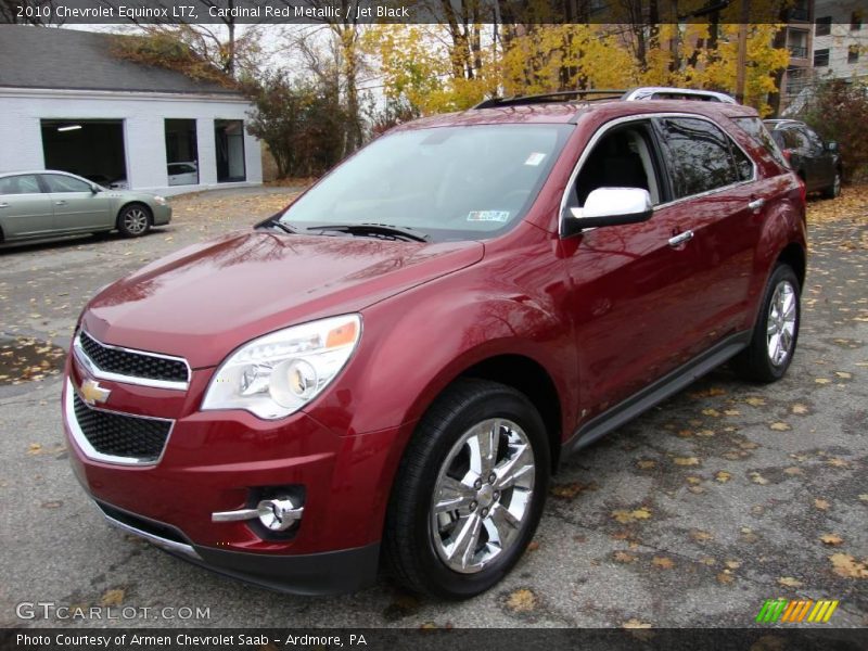 Cardinal Red Metallic / Jet Black 2010 Chevrolet Equinox LTZ