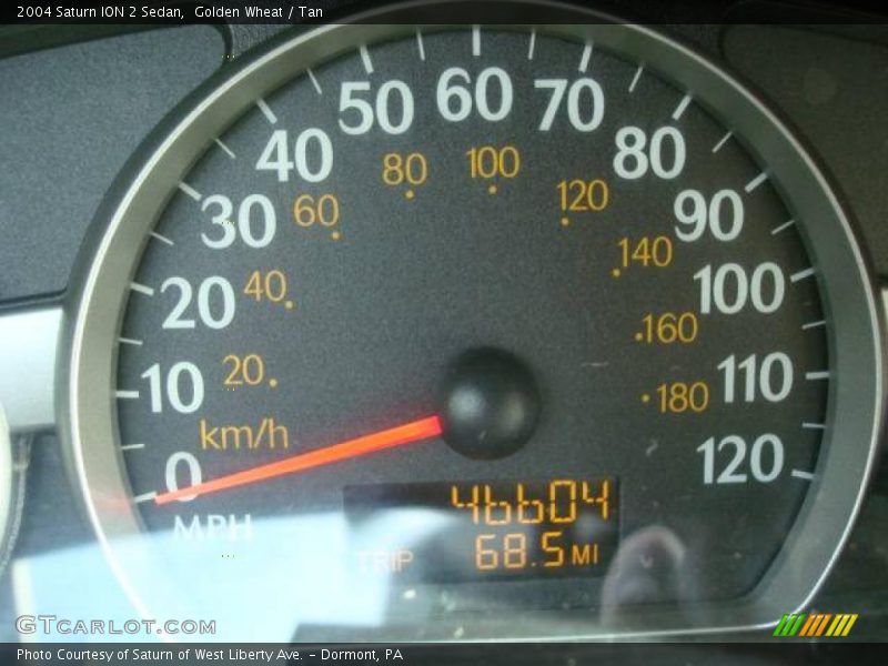 Golden Wheat / Tan 2004 Saturn ION 2 Sedan