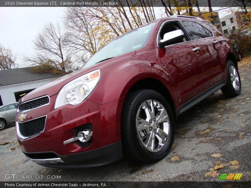 Cardinal Red Metallic / Jet Black 2010 Chevrolet Equinox LTZ