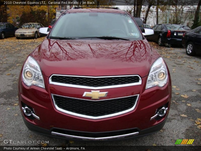 Cardinal Red Metallic / Jet Black 2010 Chevrolet Equinox LTZ