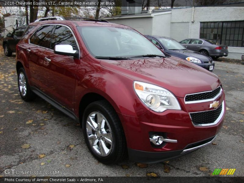 Cardinal Red Metallic / Jet Black 2010 Chevrolet Equinox LTZ