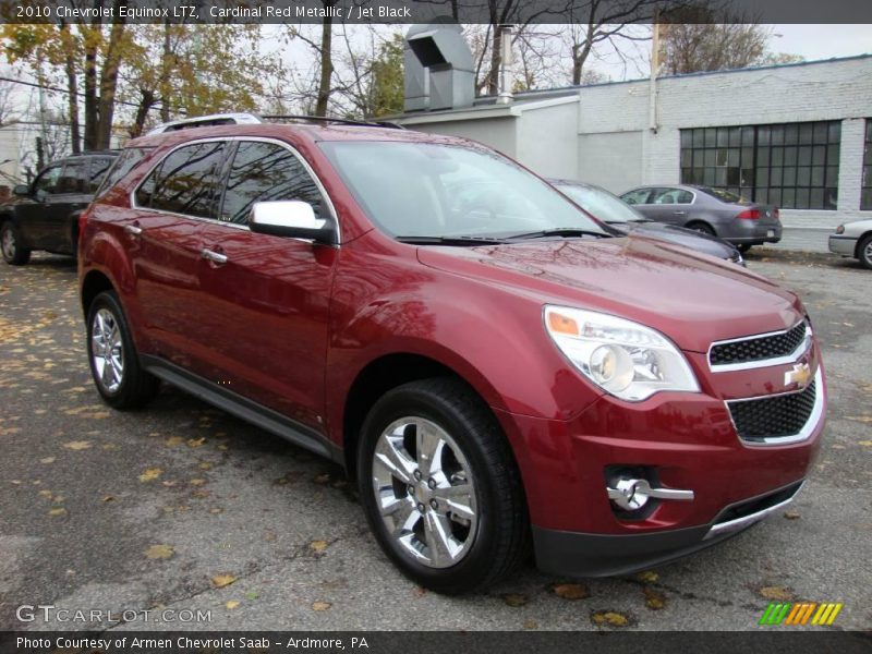 Cardinal Red Metallic / Jet Black 2010 Chevrolet Equinox LTZ