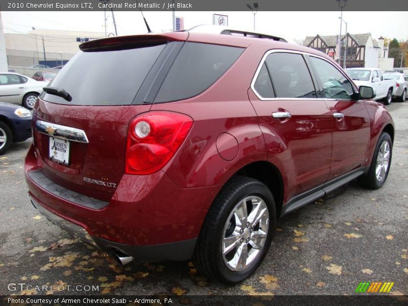 Cardinal Red Metallic / Jet Black 2010 Chevrolet Equinox LTZ