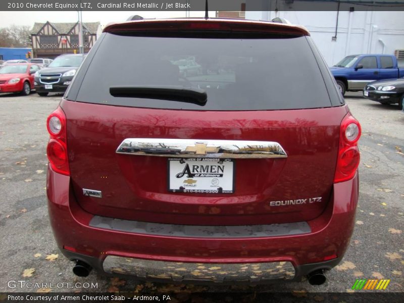 Cardinal Red Metallic / Jet Black 2010 Chevrolet Equinox LTZ