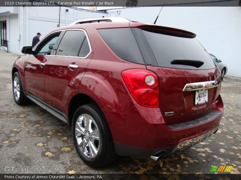 Cardinal Red Metallic / Jet Black 2010 Chevrolet Equinox LTZ