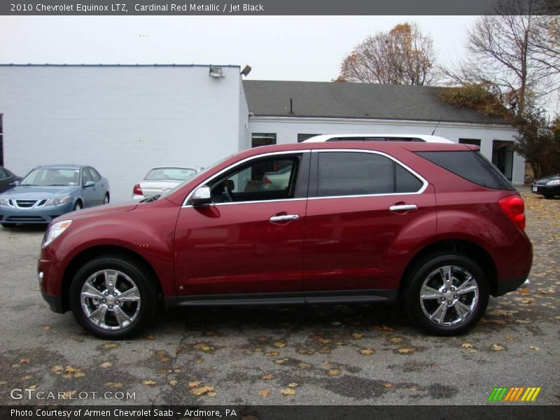 Cardinal Red Metallic / Jet Black 2010 Chevrolet Equinox LTZ