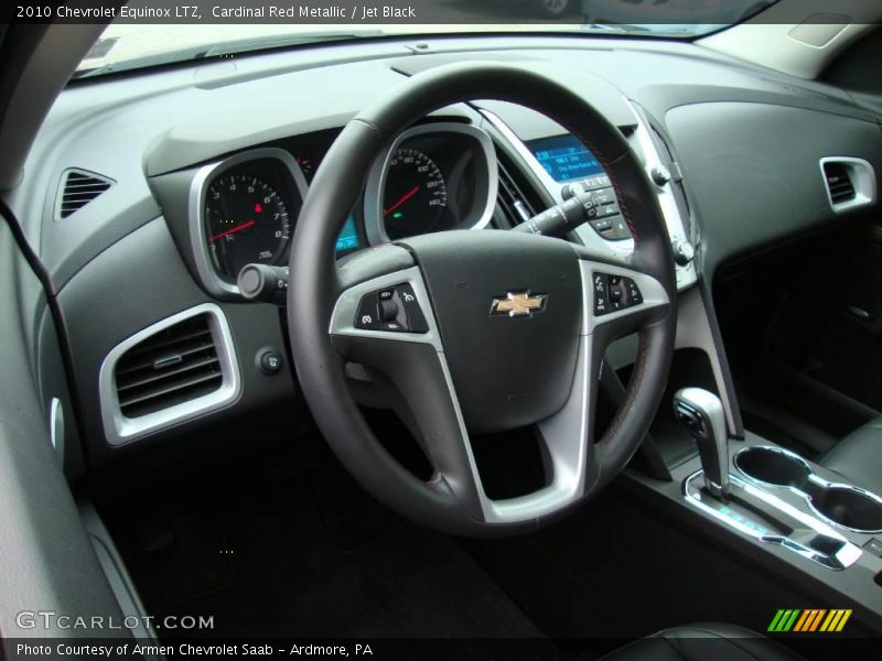 Cardinal Red Metallic / Jet Black 2010 Chevrolet Equinox LTZ