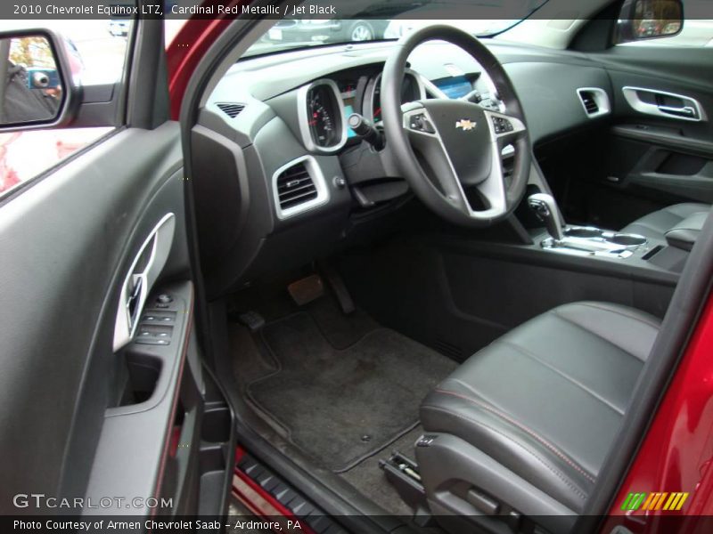 Cardinal Red Metallic / Jet Black 2010 Chevrolet Equinox LTZ