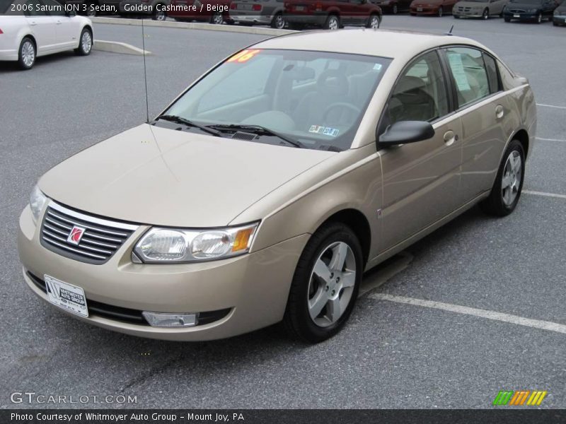Golden Cashmere / Beige 2006 Saturn ION 3 Sedan