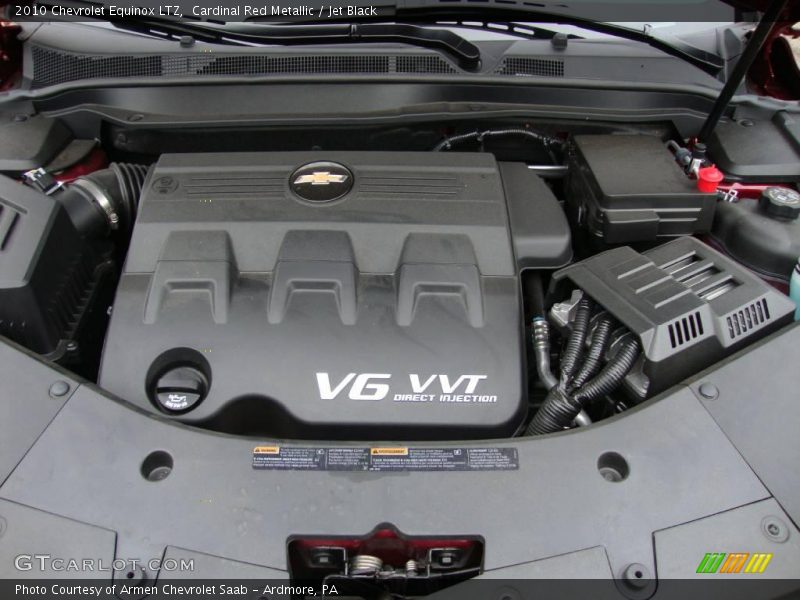 Cardinal Red Metallic / Jet Black 2010 Chevrolet Equinox LTZ