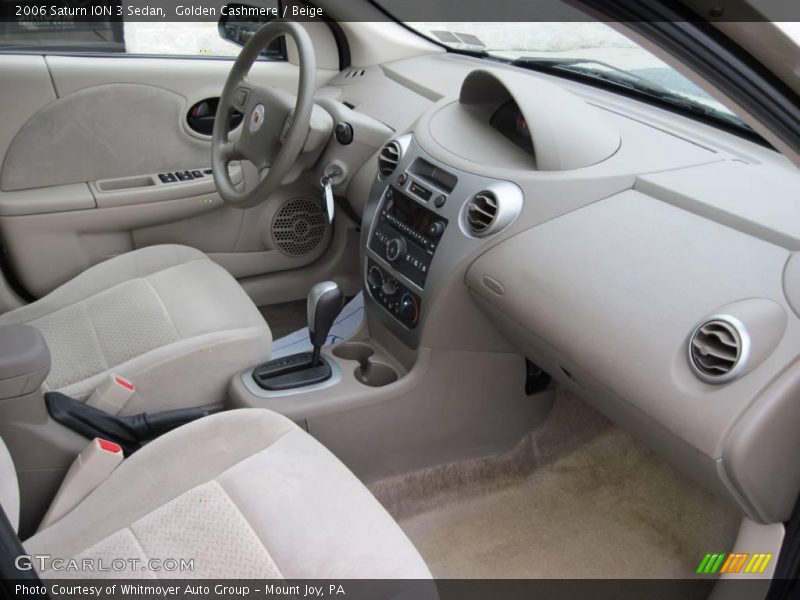 Golden Cashmere / Beige 2006 Saturn ION 3 Sedan