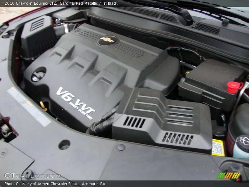 Cardinal Red Metallic / Jet Black 2010 Chevrolet Equinox LTZ