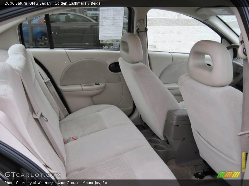Golden Cashmere / Beige 2006 Saturn ION 3 Sedan