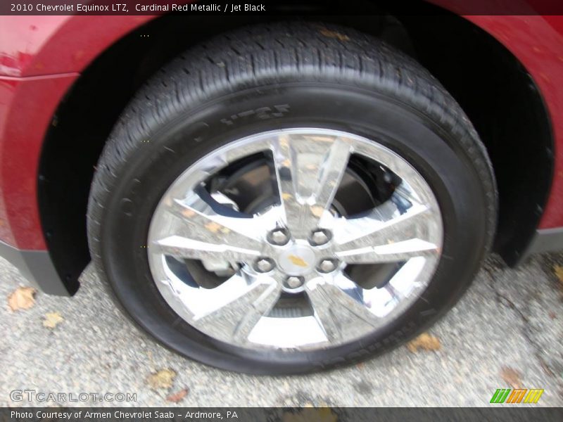 Cardinal Red Metallic / Jet Black 2010 Chevrolet Equinox LTZ