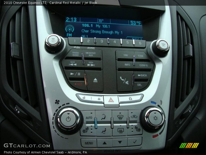 Cardinal Red Metallic / Jet Black 2010 Chevrolet Equinox LTZ