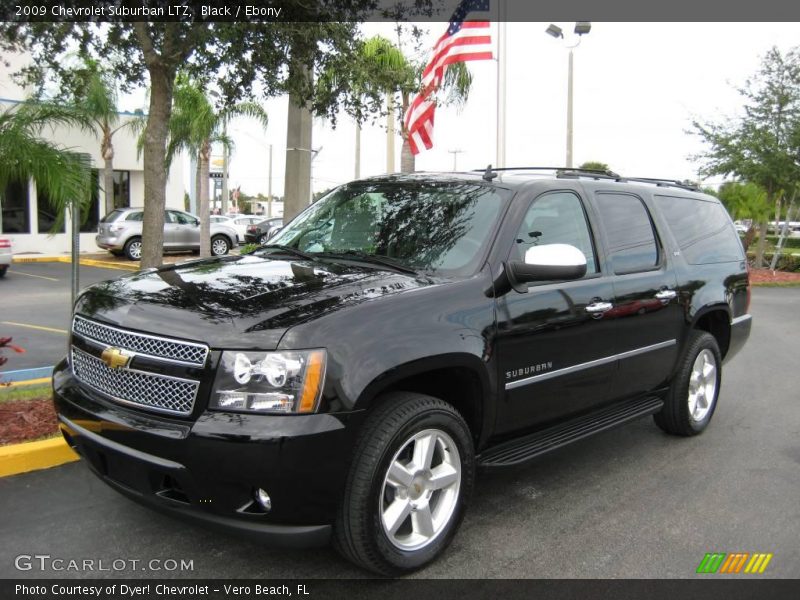 Black / Ebony 2009 Chevrolet Suburban LTZ