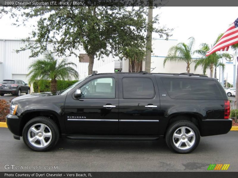 Black / Ebony 2009 Chevrolet Suburban LTZ