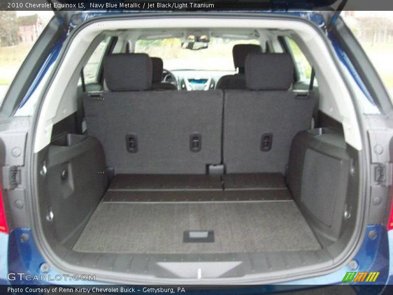 Navy Blue Metallic / Jet Black/Light Titanium 2010 Chevrolet Equinox LS