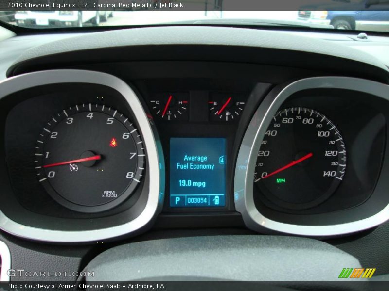 Cardinal Red Metallic / Jet Black 2010 Chevrolet Equinox LTZ