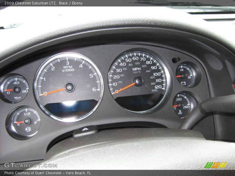 Black / Ebony 2009 Chevrolet Suburban LTZ