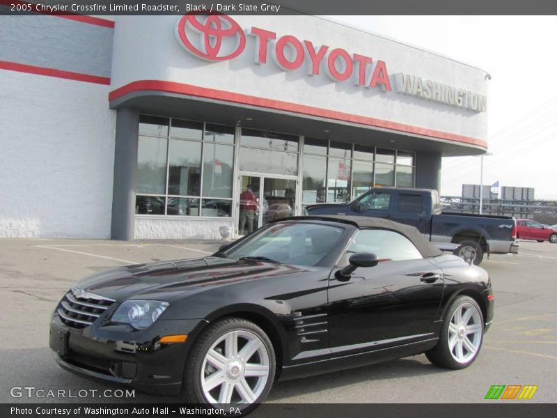 Black / Dark Slate Grey 2005 Chrysler Crossfire Limited Roadster