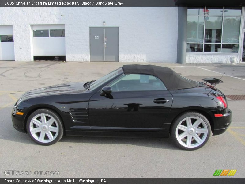 Black / Dark Slate Grey 2005 Chrysler Crossfire Limited Roadster