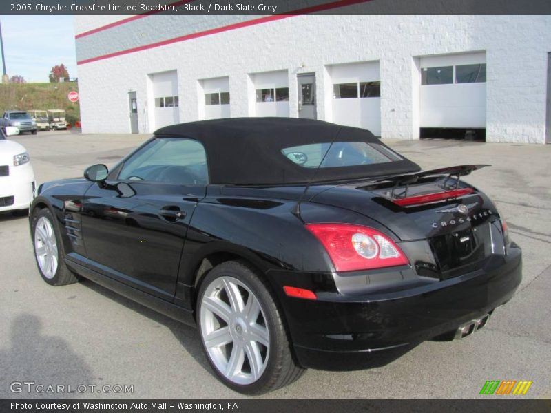 Black / Dark Slate Grey 2005 Chrysler Crossfire Limited Roadster