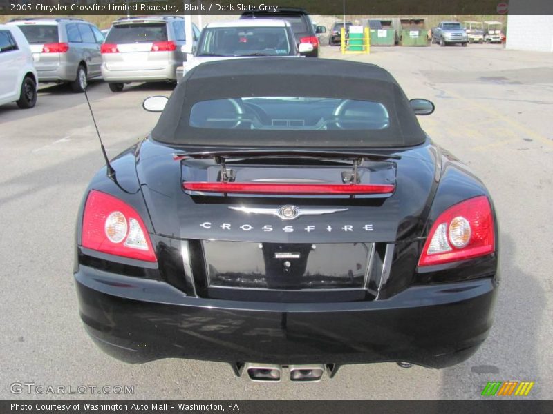 Black / Dark Slate Grey 2005 Chrysler Crossfire Limited Roadster