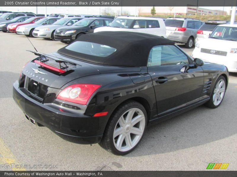 Black / Dark Slate Grey 2005 Chrysler Crossfire Limited Roadster