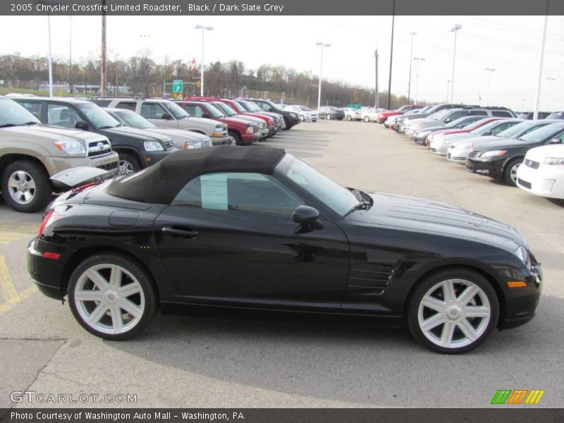 Black / Dark Slate Grey 2005 Chrysler Crossfire Limited Roadster