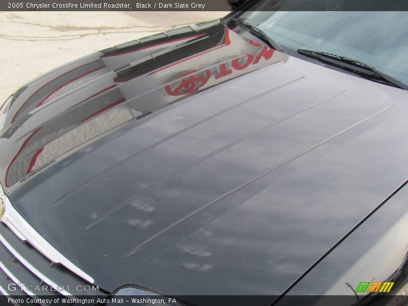 Black / Dark Slate Grey 2005 Chrysler Crossfire Limited Roadster