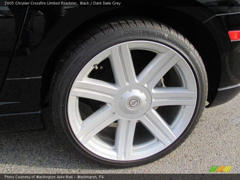 Black / Dark Slate Grey 2005 Chrysler Crossfire Limited Roadster